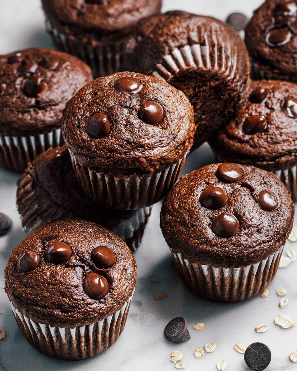 Chocolate Cottage Cheese Muffins Recipe