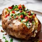 Mediterranean Loaded Baked Potato Recipe