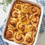 Sourdough Herb and Cheese Rolls Recipe