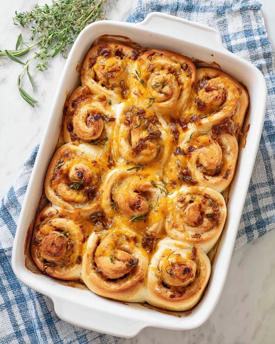 Sourdough Herb and Cheese Rolls Recipe