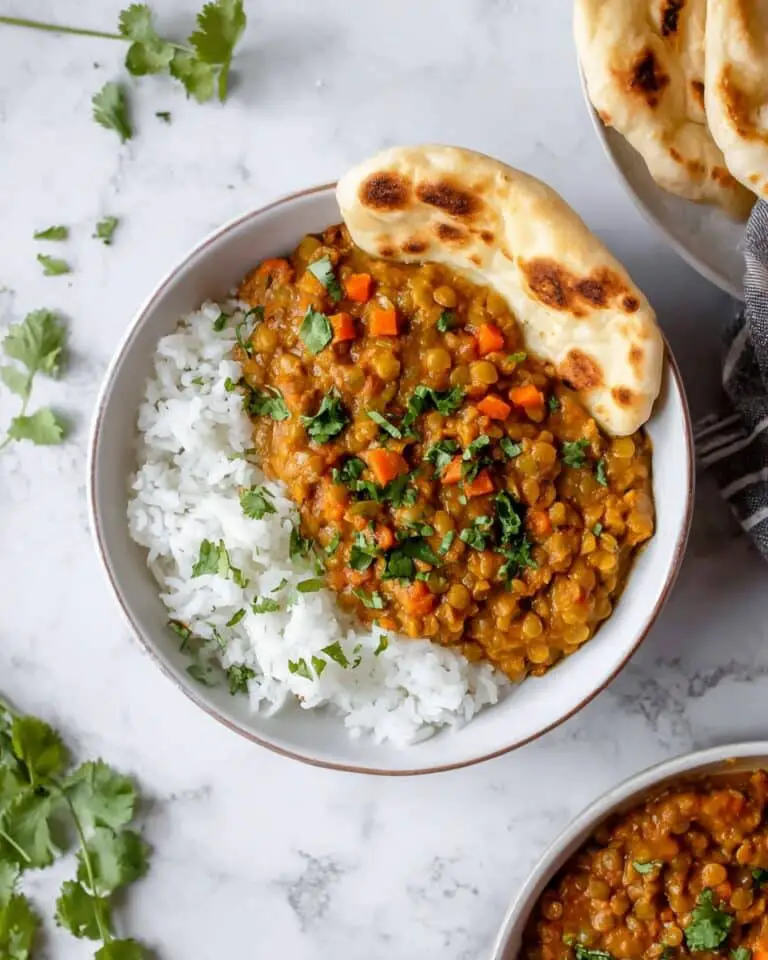 Easy Vegan Lentil Curry Recipe