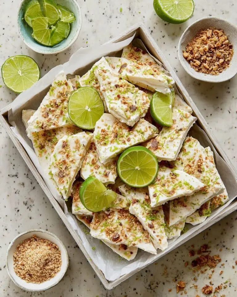 Key Lime Pie Yogurt Bark Recipe