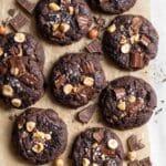 Double Chocolate Hazelnut Cookies Recipe