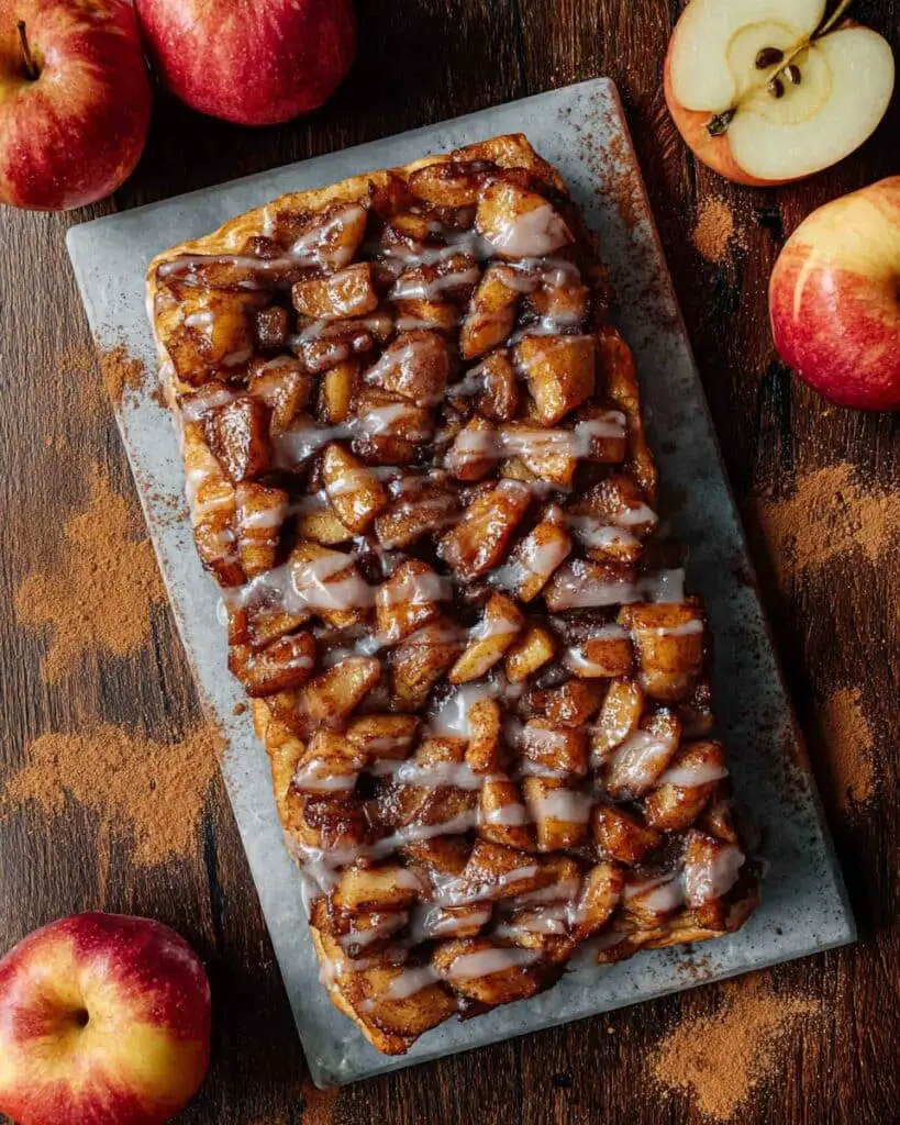 Sourdough Apple Fritter Focaccia Recipe