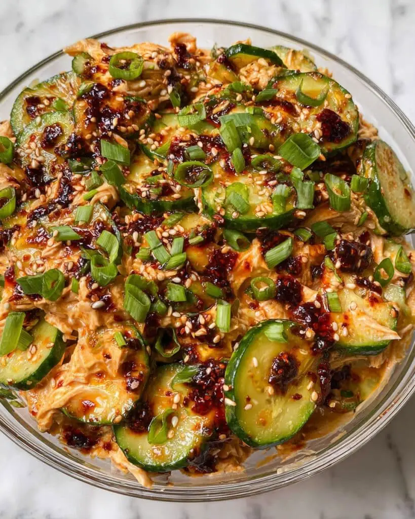 Thai Cucumber Salad with Chicken Recipe