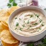 White Bean Garlic Hummus Recipe