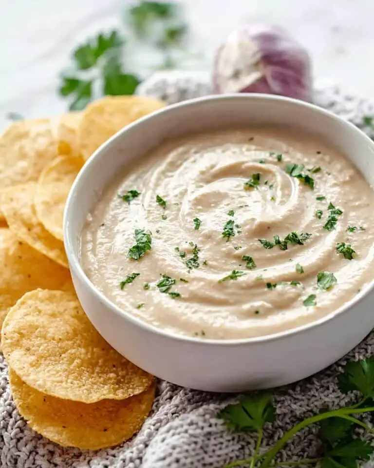 White Bean Garlic Hummus Recipe