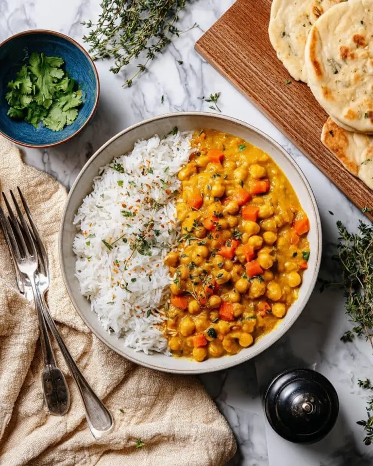 Jamaican-Style Vegan Chickpea Curry Recipe
