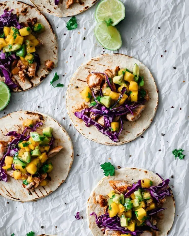 Hawaiian Huli Huli Chicken Tacos Recipe