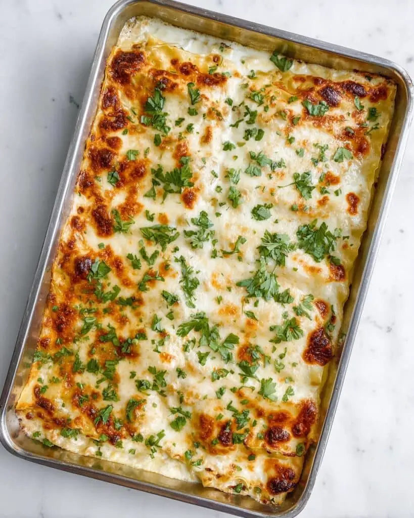 Spinach and Mushroom Lasagna Recipe