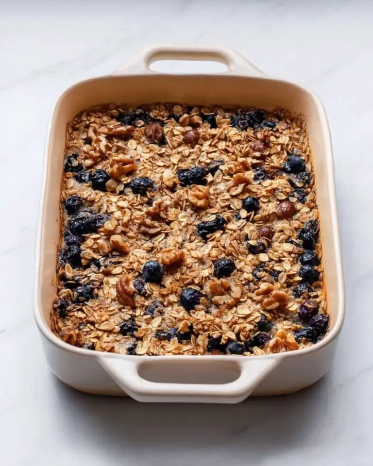 Blueberry Baked Oatmeal Recipe