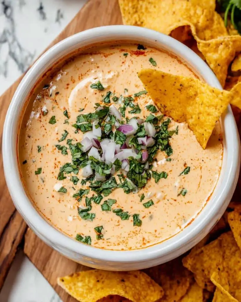 Viral TikTok Cottage Cheese Queso Dip Recipe