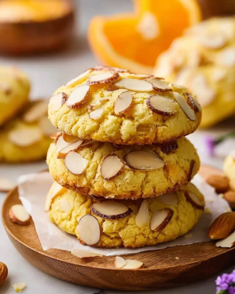 Orange Almond Cookies Recipe