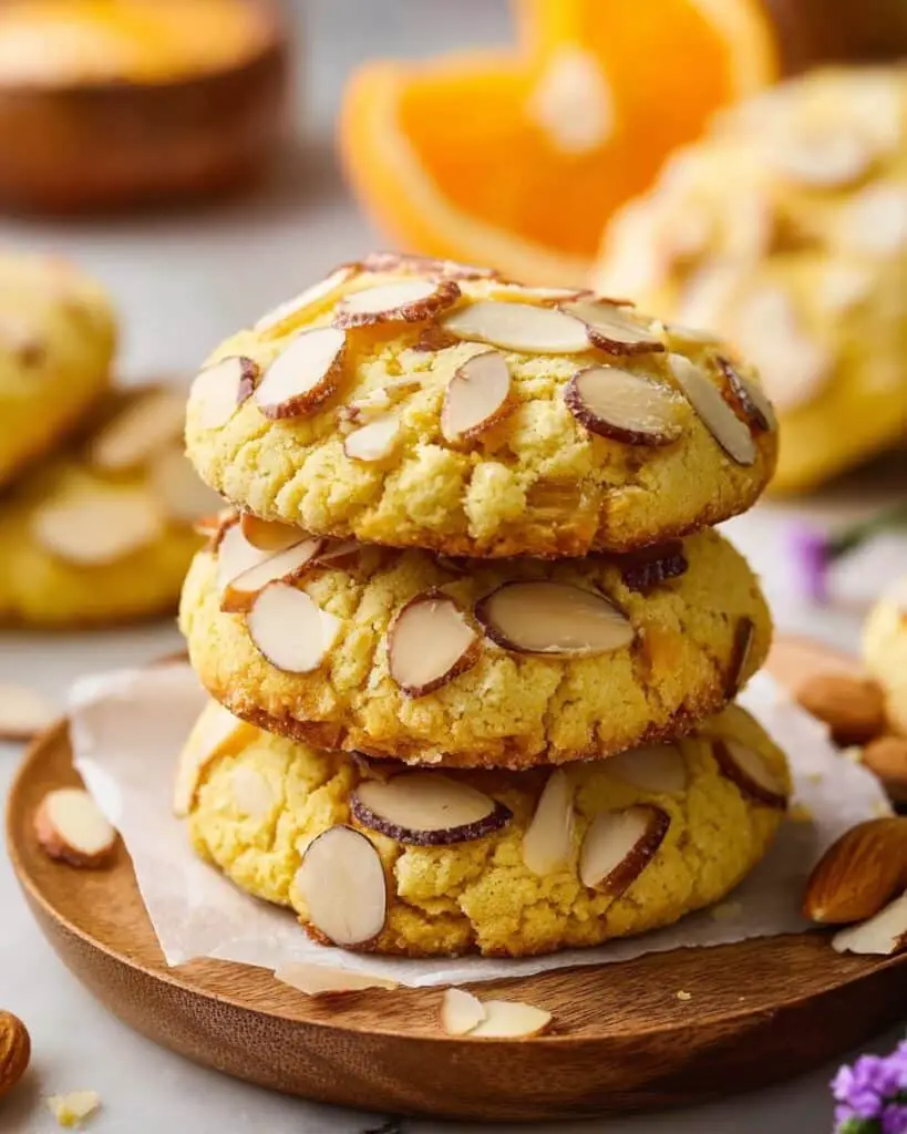 Orange Almond Cookies Recipe