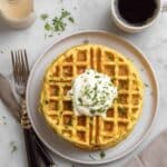 Chickpea Flour Waffles Recipe