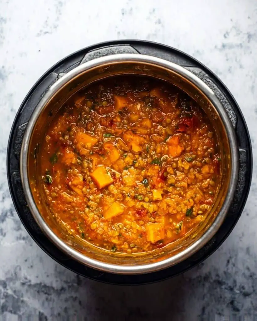 Moroccan Instant Pot Lentils Recipe