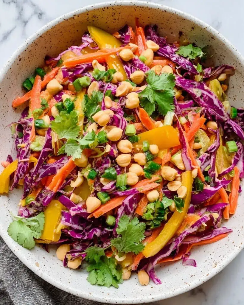 Crunchy Thai Chickpea Salad Recipe