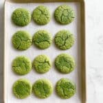 Vegan Matcha Cookies Recipe