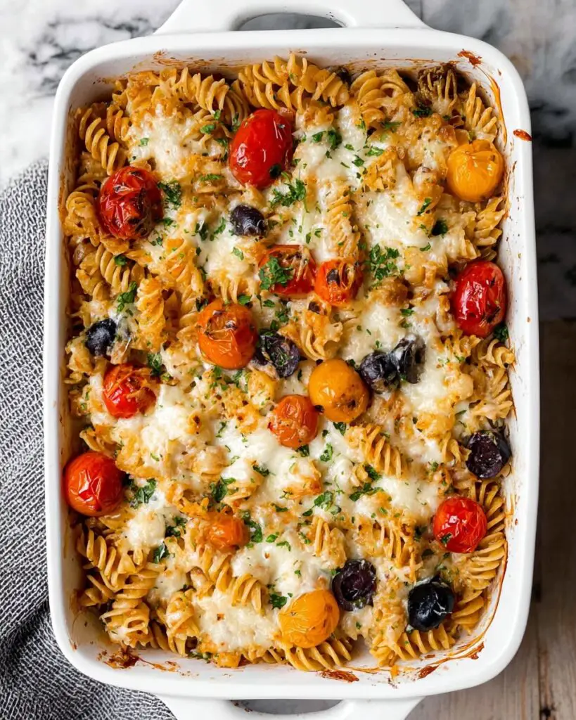 Baked Mediterranean Pasta Recipe