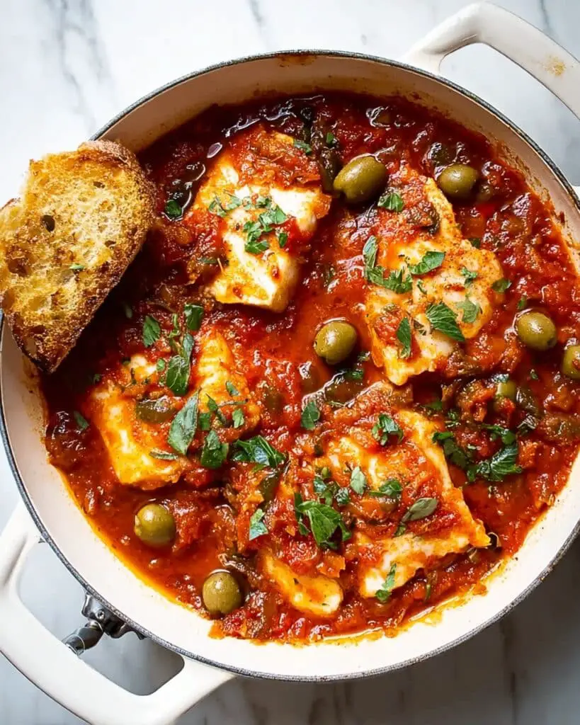 Fish Puttanesca Recipe