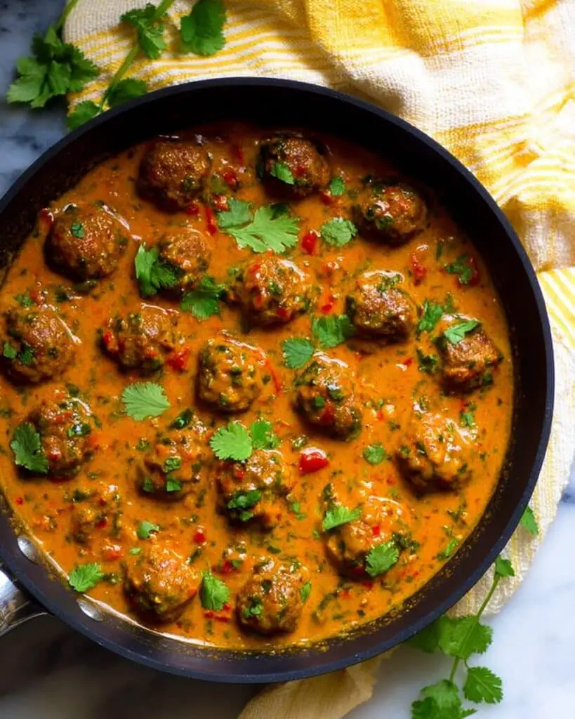 Meatballs in Spicy Curry Recipe