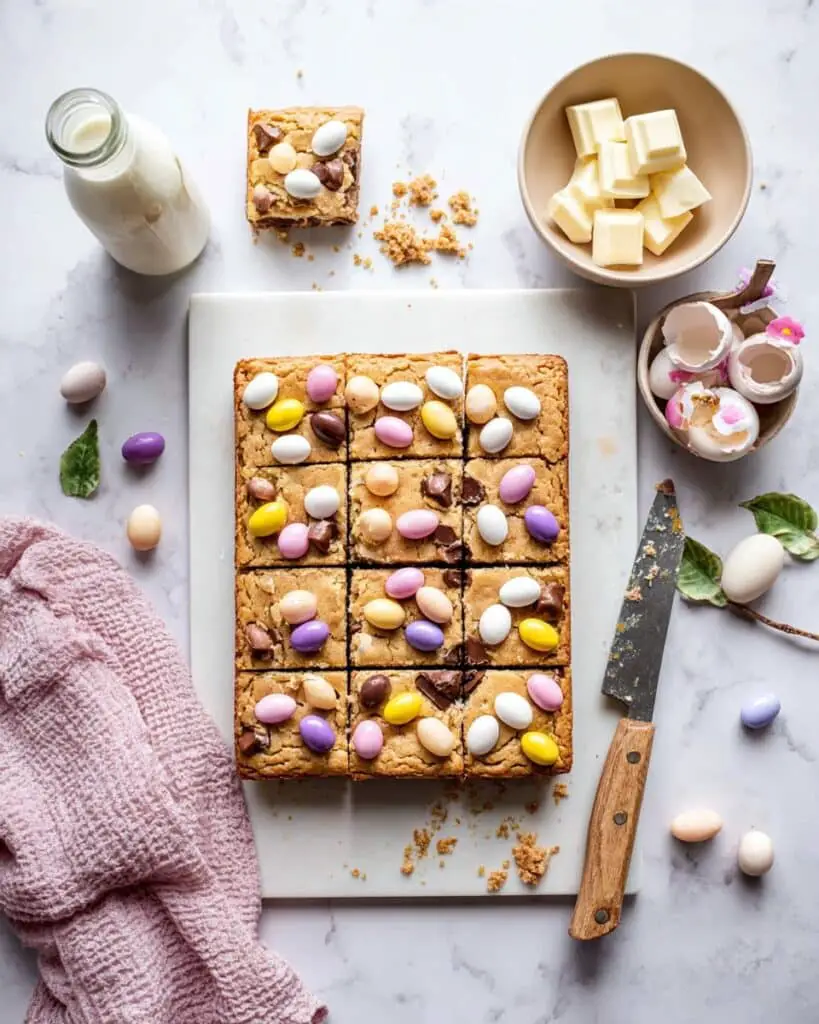 Mini Egg Blondies Recipe