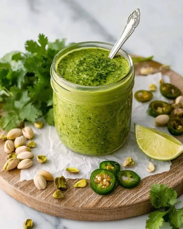 Cilantro Pistachio Pesto Recipe