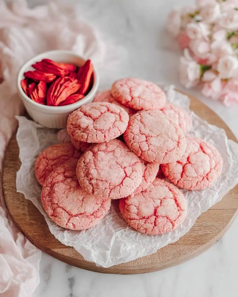 Pink Strawberry Sugar Cookies Recipe