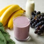 Refreshing Grape Banana Smoothie Recipe