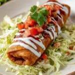 Shredded Beef Chimichangas Recipe
