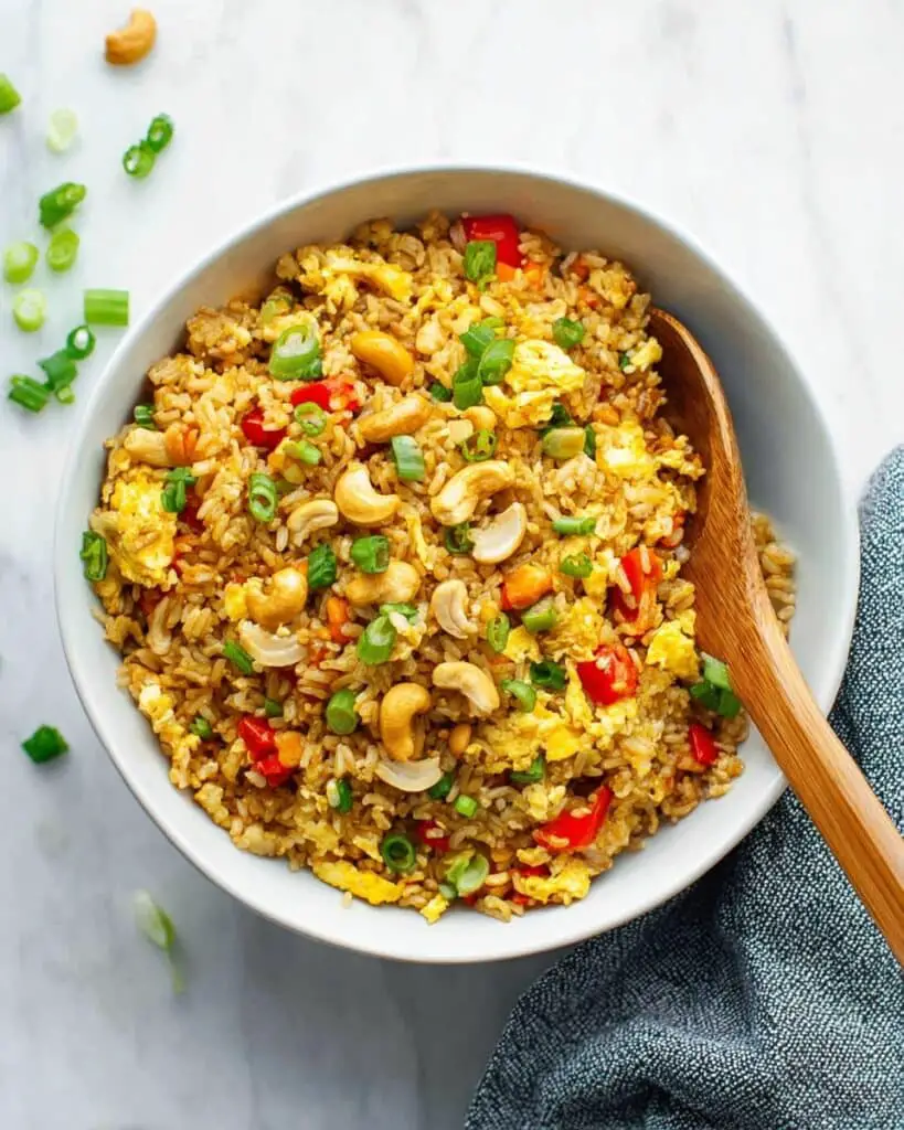 Pineapple Curry Fried Rice Recipe