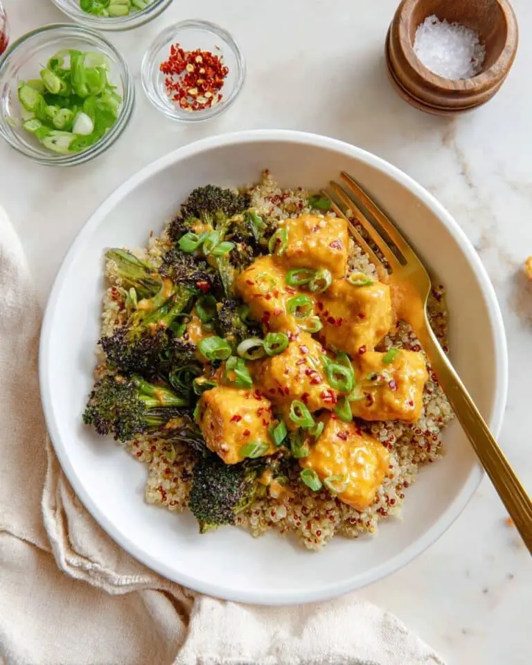 Easy Vegan Honey Mustard Tofu Recipe