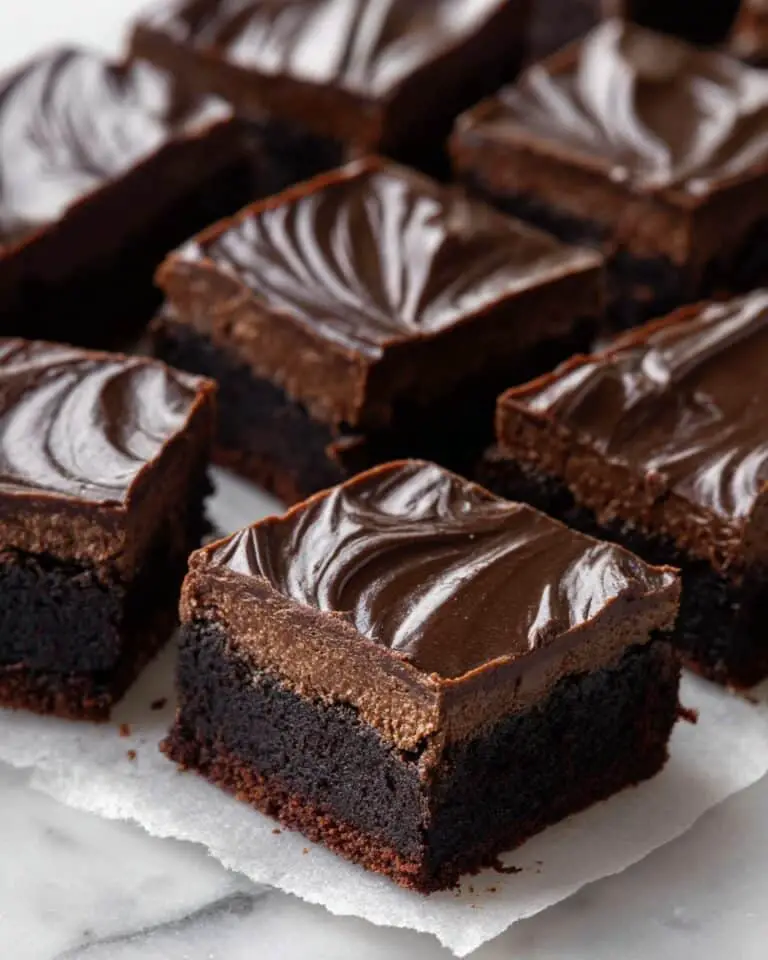 Chocolate Ganache Brownies Recipe