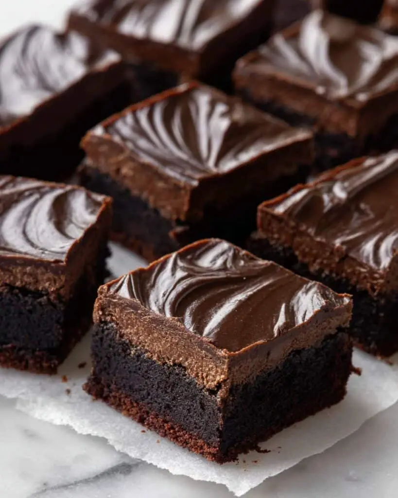 Chocolate Ganache Brownies Recipe