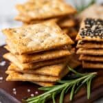 Easy Vegan Crackers Recipe
