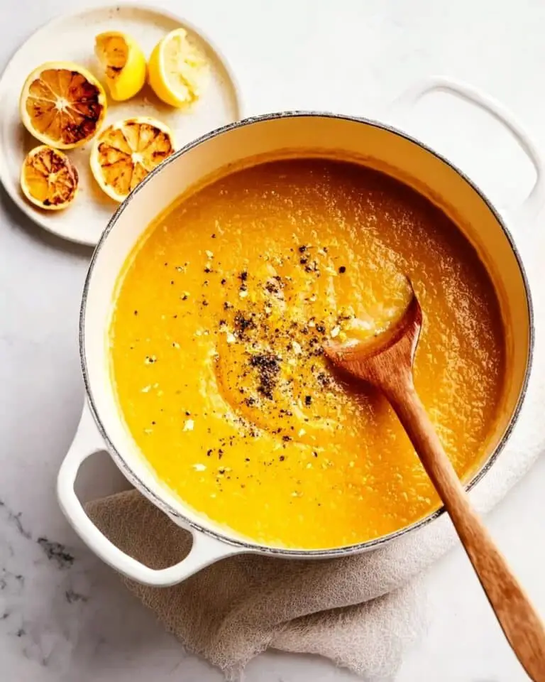 Lemony Lentil Soup Recipe