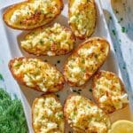 Greek Twice-Baked Potatoes Recipe