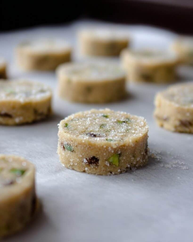 Pistachio Shortbread Cookies Recipe