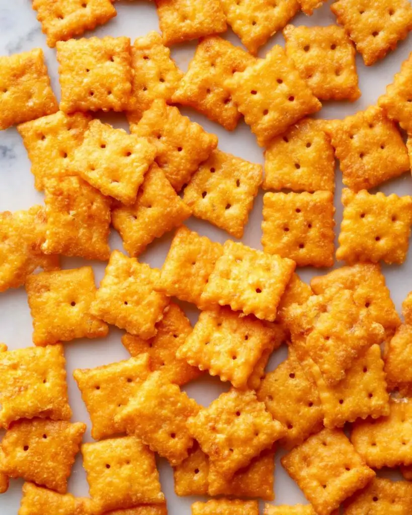 Homemade Cheese Crackers (Cheez-Its) Recipe