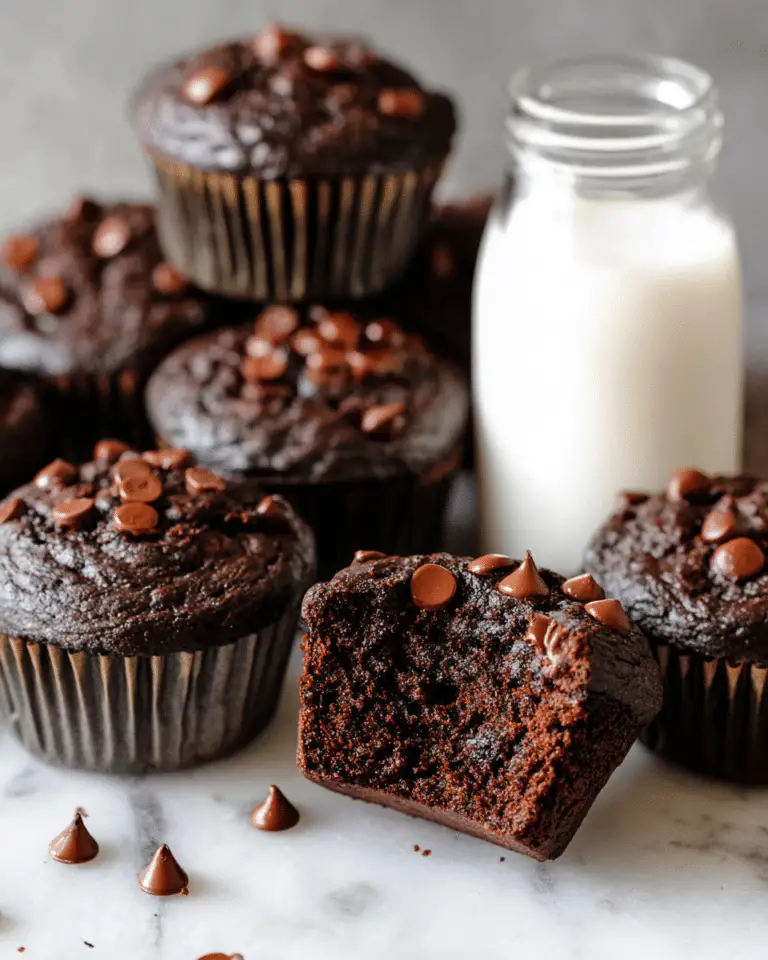Chocolate Vegetable Muffins Recipe