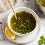 Cilantro Lemon Soup Recipe