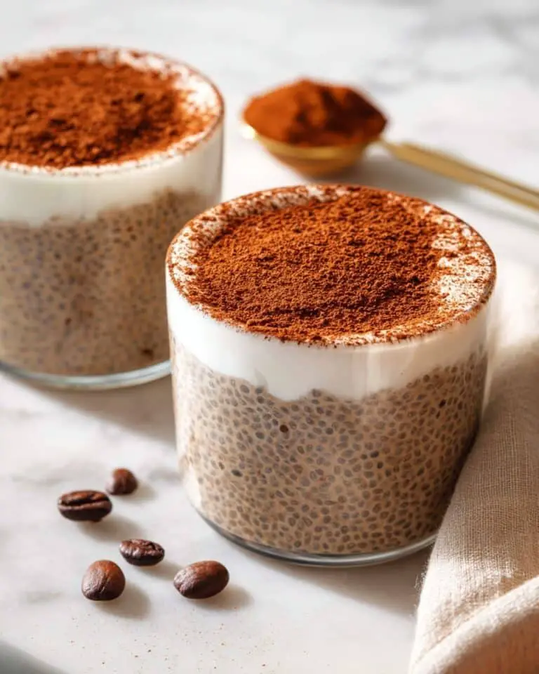 Tiramisu Chia Pudding Recipe