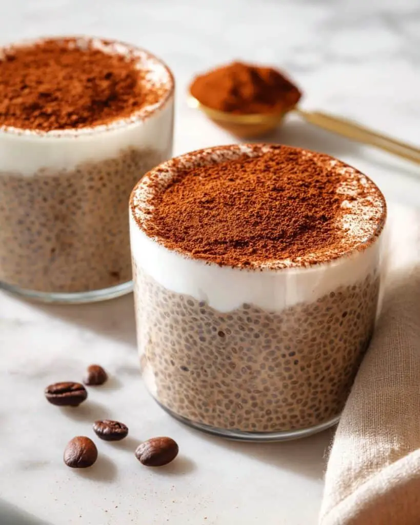 Tiramisu Chia Pudding Recipe
