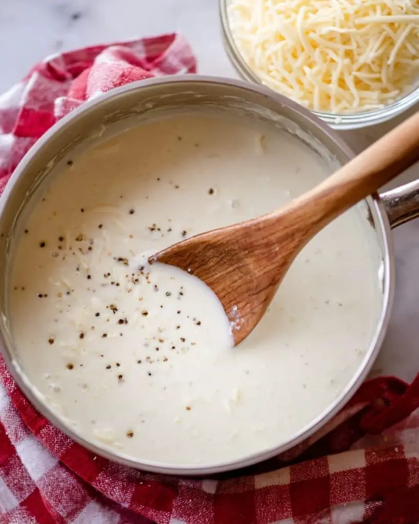 White Pizza Sauce Recipe (Quick & Easy) Recipe