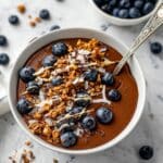 Vegan Chocolate Protein Smoothie Bowl Recipe