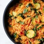 Tomato & Basil Quinoa Risotto Recipe