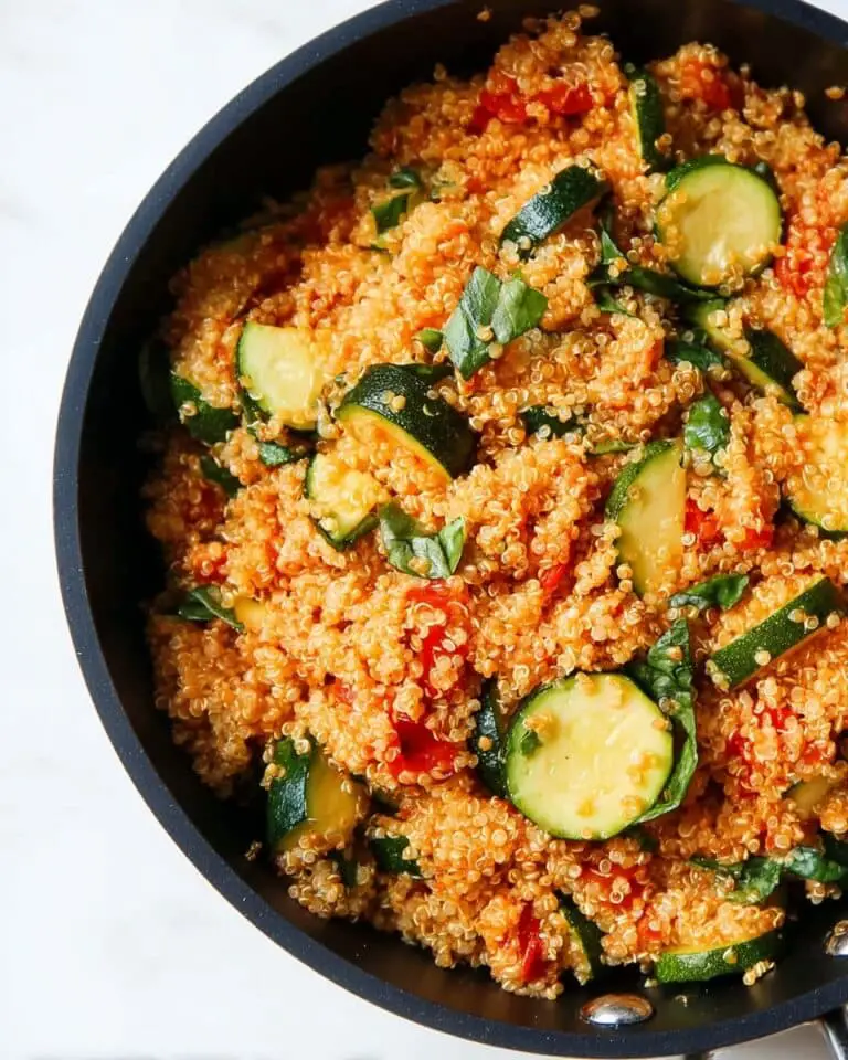 Tomato & Basil Quinoa Risotto Recipe