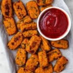 Baked Sweet Potato Zucchini Tots Recipe