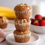 Strawberry Banana Muffins Recipe