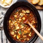 Crockpot Minestrone Soup Recipe